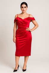 Plus Size Red Dress